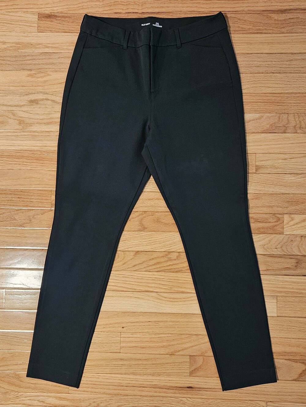 Old Navy Pixie Pants Women’s Size 14 Dark Green Slim Stretch Ankle Career Work